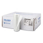 Inteplast Group High-Density Commercial Can Liners, 16 gal, 6 mic, 24" x 33", Natural, Perforated Roll, 50 Bags/Roll, 20 Rolls/Carton (EC243306N)