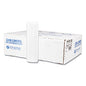 Inteplast Group High-Density Commercial Can Liners, 33 gal, 13 mic, 33" x 40", Clear, Interleaved Roll, 25 Bags/Roll, 20 Rolls/Carton (S334013N)