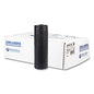 Inteplast Group High-Density Commercial Can Liners, 33 gal, 16 mic, 33" x 40", Black, Interleaved Roll, 25 Bags/Roll, 10 Rolls/Carton (S334016K)