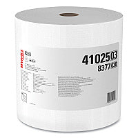 WypAll Power Clean X80 Heavy Duty Cloths, Jumbo Roll, 12.4 x 12.2, White, 475/Roll (41025)