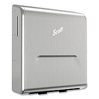 Kimberly-Clark Mod Stainless Steel Recessed Dispenser Housing, 11.13 x 4 x 15.37 (31501)