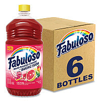 Fabuloso(R) Multi-Use Cleaner, Citrus Scent, 56 oz., 6 Bottles (153091)