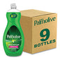 Palmolive Dishwashing Liquid, Green Scent, 32.5 oz Bottle, 9/Carton (US04282CT)