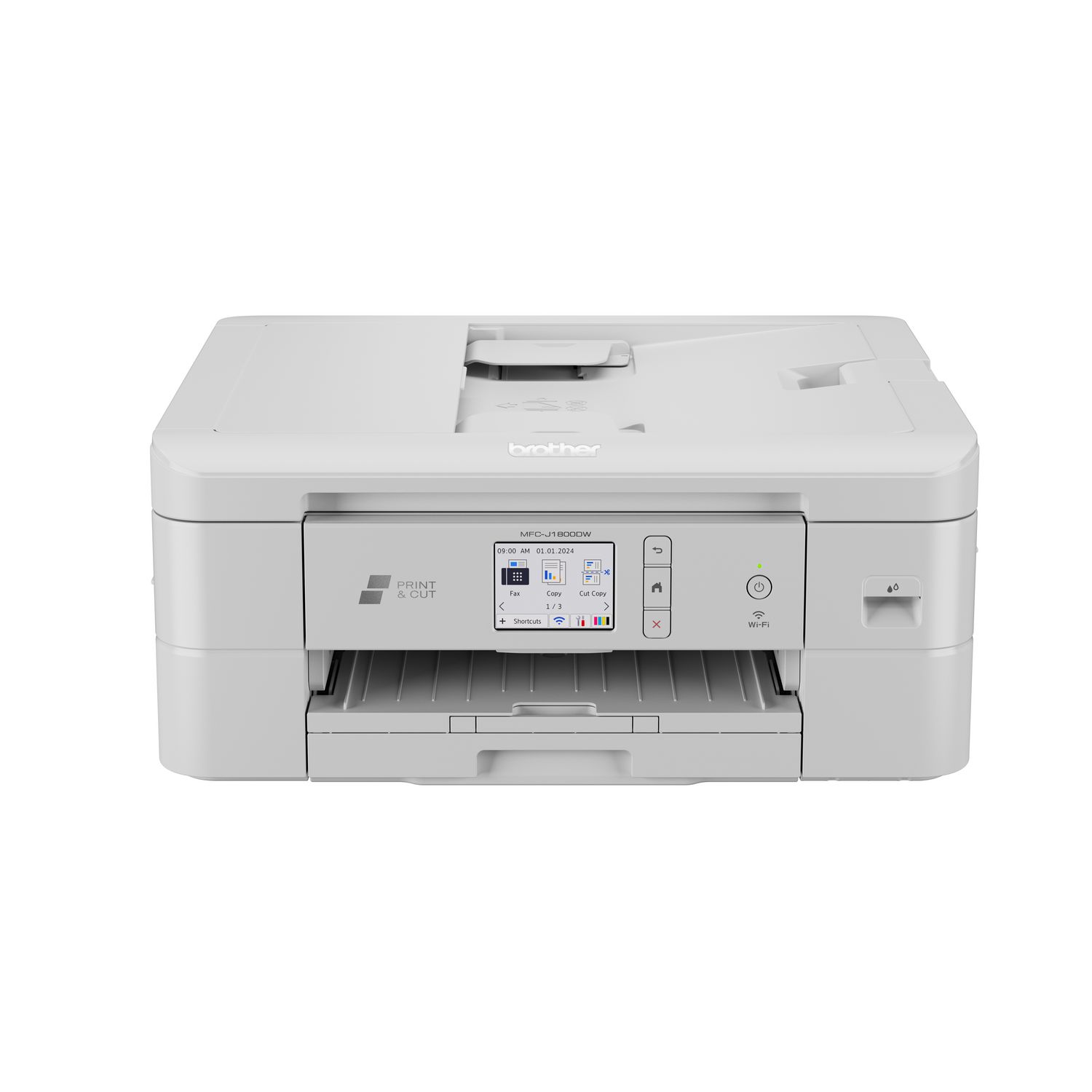 Brother MFC-J1800DW Print and Cut All-in-One Inkjet Printer with Auto Cutter, Copy/Fax/Print/Scan