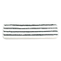 Horizontal Stripe Scrubbing Mop - Green/white Stripe, Case Of 120 (M100018-CS)