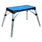 Global Industrial 4-in-1 Portable Workbench with Power Strip, 300 to 500 lbs, 38.56 to 53 x 19.86 to 32.28 x 3.56 to 30.5 (493680)