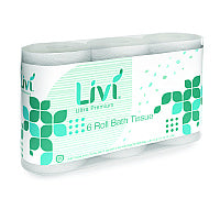 Livi(R) Ultra Premium Toilet Paper, 2-Ply, 425 Sheets, 36 Rolls (292101)