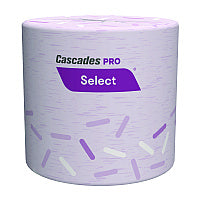 Cascades(R) Pro Select Standard Toilet Paper, 1-Ply, 1,000-ft. Roll, 96 Rolls (B152)