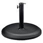 Global Industrial Umbrella Base, Round, Concrete, 33 lb Capacity, 18 x 18 x 13.5, Black (695474)