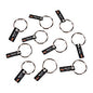 ergodyne Squids 3785 Split Ring Tool Attachment, 2 lb Max Working Capacity, 1.5" dia, Silver, 10/Pack (19786)