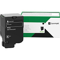 Lexmark 71C1HK0 Return Program Toner Cartridge, 22,000 Page-Yield, Black