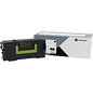 Lexmark 58D000G Toner, 7,500 Page-Yield, Black