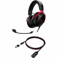 HyperX Cloud III - Gaming Headset (Black/Red)