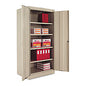 Tennsco 72" High Standard Cabinet (Unassembled), 36w x 24d x 72h, Putty (1480PY)
