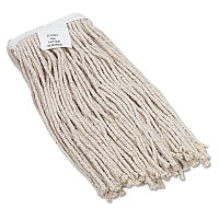 Boardwalk(R) Cut-End Wet Mop Head, Cotton, No. 16 Size, White (BWK2016CEA)