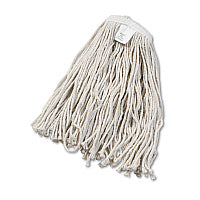 Boardwalk(R) Cut-End Wet Mop Head, Cotton, No. 20, White (BWK2020CEA)