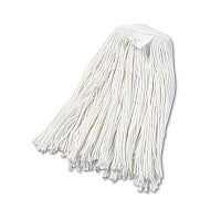 Boardwalk Cut-End Wet Mop Head, Rayon, No. 20, White, 12/Carton (BWK2020RCT)