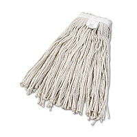 Boardwalk(R) Cut-End Wet Mop Head, Cotton, No. 24, White (BWK2024CEA)
