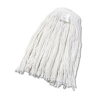 Boardwalk(R) Cut-End Wet Mop Head, Rayon, No. 24, White (BWK2024REA)