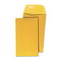 Universal Kraft Coin Envelope, #3, Round Flap, Gummed Closure, 2.5 x 4.25, Light Brown Kraft, 500/Box (UNV35301)