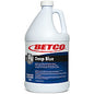 Betco Deep Blue Ammoniated Glass & Surface Cleaner For Glass, Window, Stainless Steel, Plastic, Porcelain, Chrome - 128 fl oz (4 quart) - Pleasant Scent - Recommended For: Dust Remover, Smoke Film Remover, Grease Remover, Grime Remover, Smudge R (1080400)