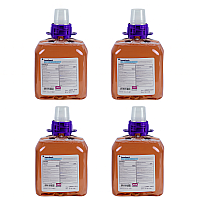 Boardwalk Foam Antibacterial Handwash Refill, Fresh Fruit, 1,250 mL, 4/Carton (BWK8300)