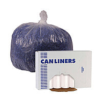 Boardwalk(R) High Density Can Liners, 60 gal, 13Micro, 8 Rolls/25 Bags (BWKRH3860H)