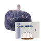 Boardwalk(R) High Density Can Liners, 60 gal, 13Micro, 8 Rolls/25 Bags (BWKRH3860H)