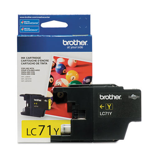 Original Brother LC-71 Yellow Ink Cartridge