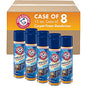 Arm & Hammer Fabric and Carpet Foam Deodorizer, Fresh Scent, 15 oz Aerosol Spray, 8/Carton (3320000514CT)