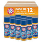 Arm & Hammer Baking Soda Air Freshener, Light Fresh, 7 oz Aerosol Spray, 12/Carton (3320094170CT)