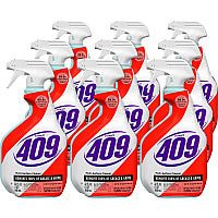 Formula 409 Multi-Surface Cleaner 32 fl oz (1 quart) - Original Scent - Recommended For: Grease Remover - Anti-bacterial, Deodorize, Disinfectant - White, Red Spray Bottle - 9 / Carton (31220CT)
