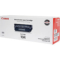 Canon 0263B001 (104) Toner, 2,000 Page-Yield, Black