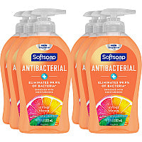 Softsoap Antibacterial Hand Soap, Crisp Clean Scent, 11.25 oz, 6/Carton (US03562ACT)