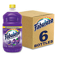 Fabuloso(R) Multi-use Cleaner, Lavender Scent, 56 oz., 6 Bottles (53041CT)