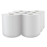 Cascades(R) Select Roll Paper Towels, 1-Ply, White, 800-ft., 6 Rolls (H080)