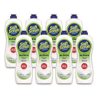 Soft Scrub(R) Cleanser with Bleach, 24 oz Bottle, 8/Carton (DIA07222)