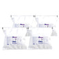 Diversey Oxivir TB Disinfectant Wipes Refill, 11 x 12, Unscented, White, 160 Wipes/Refill Pouch, 4 Refill Pouches/Carton (100823906)