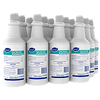 Diversey Crew Neutral Non-Acid Bowl and Bathroom Disinfectant, 32 oz Squeeze Bottle, 12/Carton (100925283)