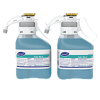 Diversey Crew Non-Acid Bowl and Bathroom Disinfectant Cleaner, Floral, 47.3 oz, 2/Carton (5019237)