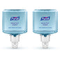 PURELL HEALTHY SOAP Gentle and Free Foam Refill, For ES4 Dispensers, Fragrance-Free, 1,200 mL, 2/Carton (507202)