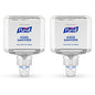 PURELL Advanced Hand Sanitizer Foam, For ES8 Dispensers, 1,200 mL, Clean Scent, 2/Carton (775302)