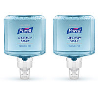 PURELL HEALTHY SOAP Gentle and Free Foam Refill, For ES8 Dispensers, Fragrance-Free, 1,200 mL, 2/Carton (777202)
