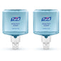 PURELL HEALTHY SOAP Gentle and Free Foam Refill, For ES8 Dispensers, Fragrance-Free, 1,200 mL, 2/Carton (777202)