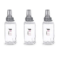 GOJO Clear and Mild Foam Handwash Refill, For ADX-12 Dispenser, Fragrance-Free, 1,250 mL, 3/Carton (881103)
