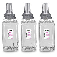 GOJO Antibacterial Foam Hand Wash Refill, For ADX-12 Dispenser, Plum Scent, 1,250 mL, 3/Carton (881203CT)