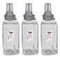 GOJO Antibacterial Foam Hand Wash Refill, For ADX-12 Dispenser, Plum Scent, 1,250 mL, 3/Carton (881203CT)