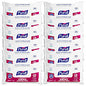 PURELL Foodservice Surface Sanitizing Wipes, 1-Ply, 7.4 x 9, Fragrance-Free, White, 72/Pouch, 12 Pouches/Carton (937112CT)
