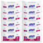PURELL Foodservice Surface Sanitizing Wipes, 1-Ply, 7.4 x 9, Fragrance-Free, White, 72/Pouch, 12 Pouches/Carton (937112CT)