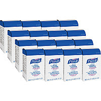 PURELL Advanced Hand Sanitizer Gel, Bag-in-Box, 800 mL Refill, Unscented, 12/Carton (965712)